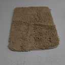 OLANLY Bathroom Rugs 30x20, Extra Soft Absorbent Chenille Bath Rugs, Rubber Backing Quick Dry, Machine Washable Bath Mats for Bathroom Floor, Tub and Shower, Home Decor Accessories, Beige