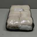 Neutral Beige Linen Curtains 84 Inches Long 2 Panels Set Pinch Pleated Flax Burlap Drapes for Living Room Bedroom Dining Pinch Pleat Back Tab Light Filtering Farmhouse Window Curtains 84 Inch Length