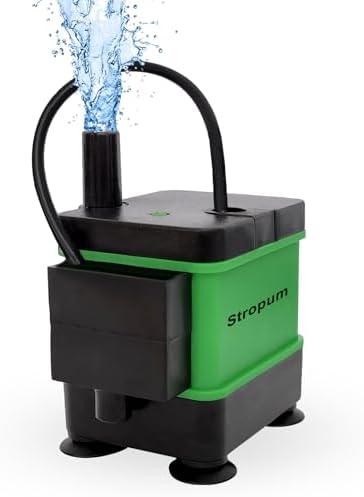 Stropum HVAC Condensate Pump Small Pump With Level Sensor For Air Conditioner 110V Automatic Submersible Water For Dehumidifier,Furnace,Green-1
