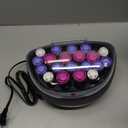 Remington Ionic Conditioning Hair Setter, 20 Velvet Hair Rollers, 6 Large (1), 10 Medium (1"), 4 Small (), Blowout Style Hair Curlers (pink)