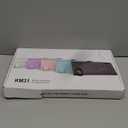 Trueque Wireless Keyboard and Mouse Combo - Full-Size Quiet Keyboard with Palm Rest, Phone Holder, Multimedia Keys, Power Switch, Compatible with Windows, Chrome OS, PC, Laptop (Batteries Included) (Black)