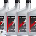 4 Pack Cummins Onan 326-5336 15w-40 OnaMax Use With RV Generator Engine 1 Quart Each