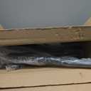 Senneny Christmas Stocking Holder Stand with 10 Hooks, Classic Metal Art Stocking Holder Stand Hangers - Easy Assembly and Stand, Black