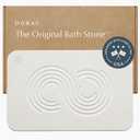 Dorai Home Bath Stone Mat 23.6"x15.4"  Quick-Dry, Non-Slip Diatomite Stone Bath Mat for Bathroom, Zen Sandstone