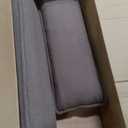 KEIKI 93" King Size Sleeper Sofa Bed, 3 in 1 Convertible Sleeper Sofa, Pull Out Sofa Bed, 3 Seat Teddy Couch with 2 Lumbar Pillows for Living Room, Apartment, Office, Studies, Camel