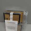 10 Packs 4x5 Picture Frames, Lightweight 4 by 5 Frames Bulk Set of 10 Collage Wall Decor Photo Frames Set for Wall and Tabletop, Black