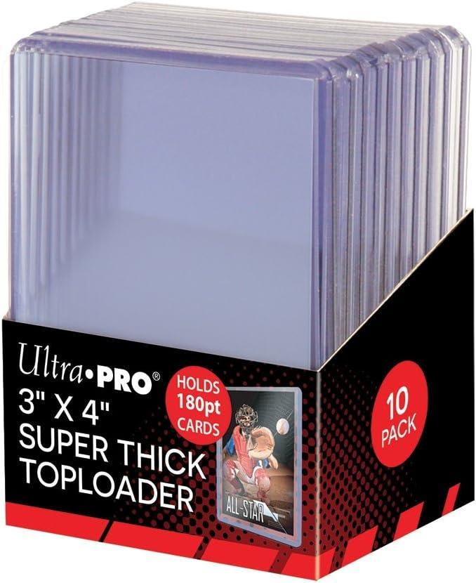 Ultra Pro Toploader Top Loader - 3"x4" 120pt. (10ct)