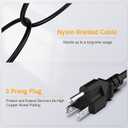 ROLADA 19V Power Cord Compatible with Acer Monitor S202HL S271HL SB220Q R240HY R221Q R271 S220HQL S230HL S231HL S232HL S240HL S241HL; H226HQL H236HL H276HL G226HQL G236HL G246HL GN246HL Power Supply