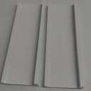 Love-KANKEI Floating Shelves Wall Mounted Set of 2, 17 Inch Rustic Wood Wall Shelves for Storage, Bedroom Living Room Bathroom Kitchen Office and More White