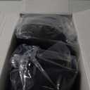 Everlasting Comfort Doctor Recommended Memory Foam Seat Cushion for Office Chairs & Car - Ergonomic Office Desk Accessories - Cushions for Tailbone Pain Relief, Sciatica & Back Support Pillow (03. Black Cooling Additional Lumbar Support)