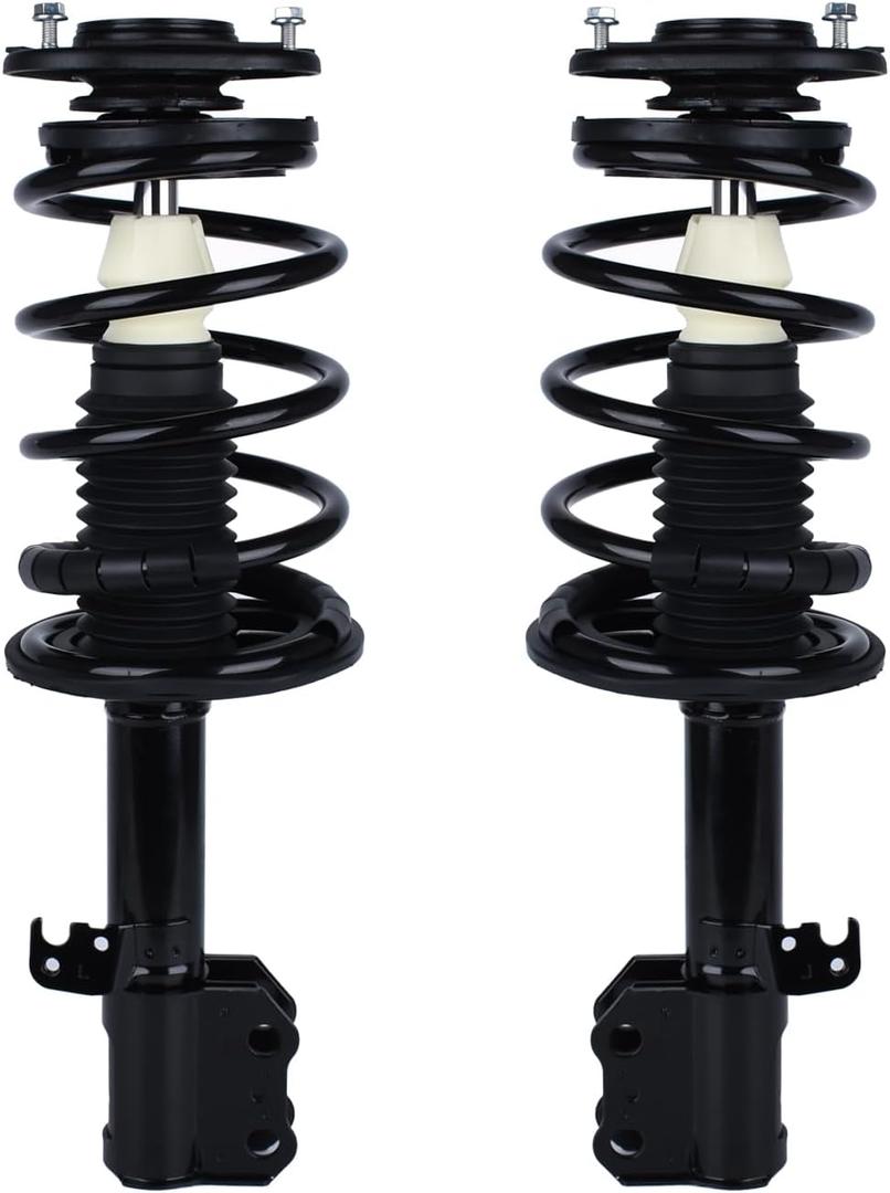 Autoround 172117 172116 Front Complete Strut & Coil Spring Assembly Compatible with Toyota Matrix, Pontiac Vibe 2003 2004 2005 2006 2007 2008, Both Driver Passenger Side