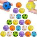 33 Pcs Mini Fidget Spinners Soccer Ball Toys - Party Favors, Classroom Prizes, Pinata Filler, Goodie Bag Stuffers, Treasure Box Toys