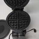 Chefman Rotating Belgian Waffle Maker, 180 Flip Iron w/ Non-Stick Plates, Adjustable Timer, Locking Lid, & Drip Plate, Space Saving Storage, Mess-Free Breakfast, Stainless Steel/Black
