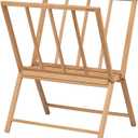 MEEDEN Folding Large Print Rack - Wooden Art Storage Rack - Artist Storage and Display Rack for Canvas Artwork Prints Frame Panels Art Gallery Shows Studios