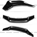 Duckbill Rear Spoiler Compatible with 2006-2013 Lexus IS250 / IS350 & 2006-2014 is F Sedan, Glossy Black Trunk Tail Wing Lip