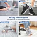 3Pairs Neuropathy Socks for Women and Men, Toeless Compression Socks for Neuropathy Pain Relief, Open Toe Foot Compression Sleeves for Plantar Fasciitis, Arch Support and Ankle Support