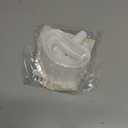 Flour Funnel for Kitchen Aid Mixer - New Silicone Kitchen Funnels, Flour Funnel Attachment for Kitchen Aid Artisan Ksm150 5-Quart Tilt-Head Stand Mixer, Durable & Mess Free - White