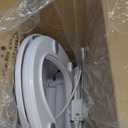 Aquonderful Bidet Toilet Seat, Smart Unlimited Warm Water, Electronic Heated Toilet Seat with Remote Control, Turbo Wash, Dryer, Rear and Front Wash, Slow Closes, Night Light, White, 102S-W