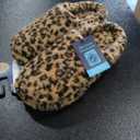 Isotoner Women's Indoor/Outdoor Slip-on Fiona Clog Slippers with Memory Foam, Cheetah, Size 6.5-7