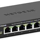 NETGEAR 8-Port Gigabit Ethernet Easy Smart Managed Essentials Switch (GS308E) - Desktop or Wall Mount, Home Network Hub, Office Ethernet Splitter, Silent Operation