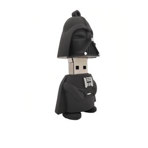 128GB Novelty Cute USB Flash Drive Lovely Pendrive Memory Stick Thumb Drive Data Storage Jump Drive (Knight)
