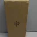 Bay Window Curtain Rods, HOTOZON 7/8 Inch Heavy Duty Curtain Rods for Bay Windows 4884 Inch(Center Rod), 3258 Inch Side Rods for Windows, Black, Decorative Drapery Rod with End Cap Finials