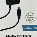 ZGear - Micro USB Adaptive Fast Charger Wall Charger - 18 Watts Total Power