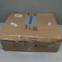 ULTCOVER Patio Curved Sofa Cover Waterproof for 4-6 Seater Outdoor Sectional Furniture Couch 158"(Back Arc Length) / 104"(Front Arc Length) x 32"(Deep), Black