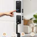 Philips Wi-Fi Smart Lock with Handle, Keyless Entry Keypad Door Lock with Handle, Front Door Deadbolt Set with WiFi Gateway, App Control, Fingerprint Unlock, PIN Code Unlock, Auto Locking