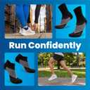 Balega Enduro LE Quarter Unisex Athletic Performance Running Socks (XL)