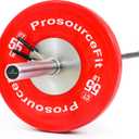 ProsourceFit Olympic Barbell Spring Clip Collar 2-inch Pair with Easy-Grip Handles for Weightlifting,Powerlifting and Strength Training