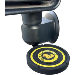 Duck Landing Pad for Jeep,Side Mirror Duck Holder Compatible with Jeep Wrangler JK JKU, Duck Landing Zone Mirror MountBlack