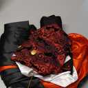 Halloween Scary Vampire Prince Bat Costumes for Toddlers Boys, Medium ,5-8YR