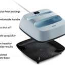 Cricut EasyPress 3 Heat Press Machine (9"x 9") with Heat Press Mat (15" x 12"),Blue
