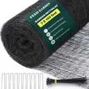 FEED GARDEN Deer Fence Netting Garden Netting Bird Netting - 7x100ft UV-Protected Garden Fence for Plant with 3/4" Fine Mesh - Includes 10 Stakes & 50 Zip Ties for Easy Installation