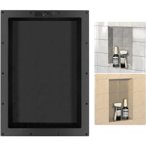 Uni-Green Ready Tile Shower Niche Shelf 17"X25"X4"Inside 14"X22" - - Water and Leak Proof Large Wall Niche Insert