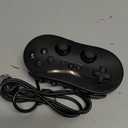 OSTENT Wired Classic Controller Gamepad Joystick for Nintendo Wii Remote Console Video Game Color Black