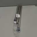 Amazon.com: Silver Tension Curtain Rod for Windows 28 to 48 Inch,7/8"Small Shower Curtain Rod for Bathroom,Pressure Spring Tension Curtain Rod No Drilling for Closet Doorway Kitchen : Home & Kitchen