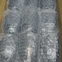 48 Pcs Plastic Goblets 7.5oz Vintage Goblet Plastic Wine Glasses Colored Retro Embossed Water Goblets for Wine Bar Juice Baby Shower Wedding Reception Grand Event Party (Blue)