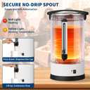 Garvee 80 Cup Commercial Coffee Urn, 12L Stainless Steel
