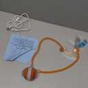 Interactive Cat Toys for Indoor Cats,The 3rd Generation Agile Moving Cat Ball with Elastic Mesh Tail,Automatic Kitten Toys for Bored Indoor Cats,Motion Activated (Orange)