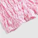 SOLY HUX Women's Ruffle Shorts Plaid Y2k Lace Bloomers Elastic Waist Frill Bottoms Gingham Micro Boyshorts (Pink, XL)