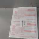 1099 DIV Forms 2025, 4 Part 25 Pack of Dividend Income and Distribution IRS Forms 2025, with Self-Seal Envelopes in Value Pack Compatible with QB and Accounting Software