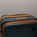 Brand: Kmvazcd
Carry On Luggage Airline Approved, 20 Inch Expandable PC Hardside Lightweight Suitcases with Spinner Wheels and TSA Lock (Dark Green, 20 Inch)