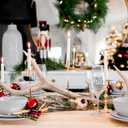 NIKY 10 inch White Taper Candles for Christmas, Set of 12 Unscented Dripless Candlesticks - 8 Hours Long Burning for Home Decor, Wedding, Parties and Special Occasions