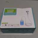 Portable Camping Shower Pump - Rechargeable Outdoor Shower Head Sprayer, Pumps Water from Bucket. Experience Refreshment Anywhere, Perfect for Camping, Hiking, Travel, Car Washing & Pet Cleaning