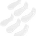Mikinona Piano Cover 6pcs Pad Accessories Cover for Instrument Transparent Musical Protector Case Foot Supplies Cases Pedals Premium Clear Coversplastic Upright Keyboard Grand Piano (10x4.5cm)