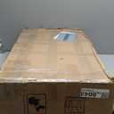 Signature Design by Ashley Hallityn Minimalist 2 Drawer Nightstand, Smooth-Gliding Drawers, Wood, 21.34" W x 15.94" D x 24.37" H, Matte White Finish