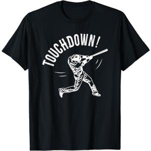 Touchdown Baseball Funny T-Shirt