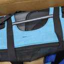 PetAmi Airline Approved Pet Carrier for Cat, Soft Sided Dog Carrier for Small Dog, Cat Travel Supplies Accessories Indoor Cat, Ventilated Pet Carrying Bag Medium Large Kitten Puppy, Large Heather Blue